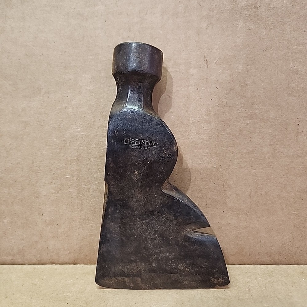 Vintage Craftsman Vanadium Carpenter Half Hatchet Nail Puller
