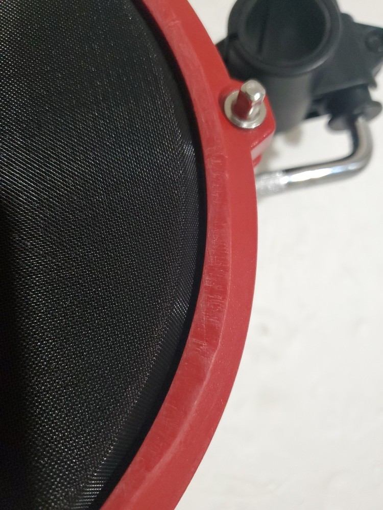 Alesis Nitro MAX 8" Mesh Single Zone Electronic Tom Pad Red