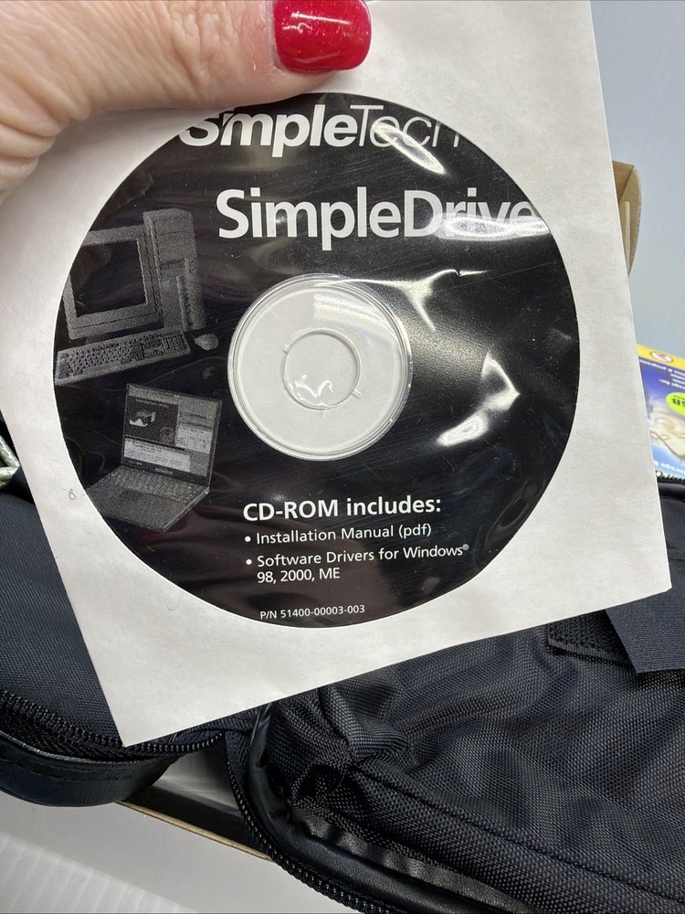 SIMPLETECH SimpleDrive | External USB Hard Drive \ 10GB DrivePak | CIRC-USBHD/10