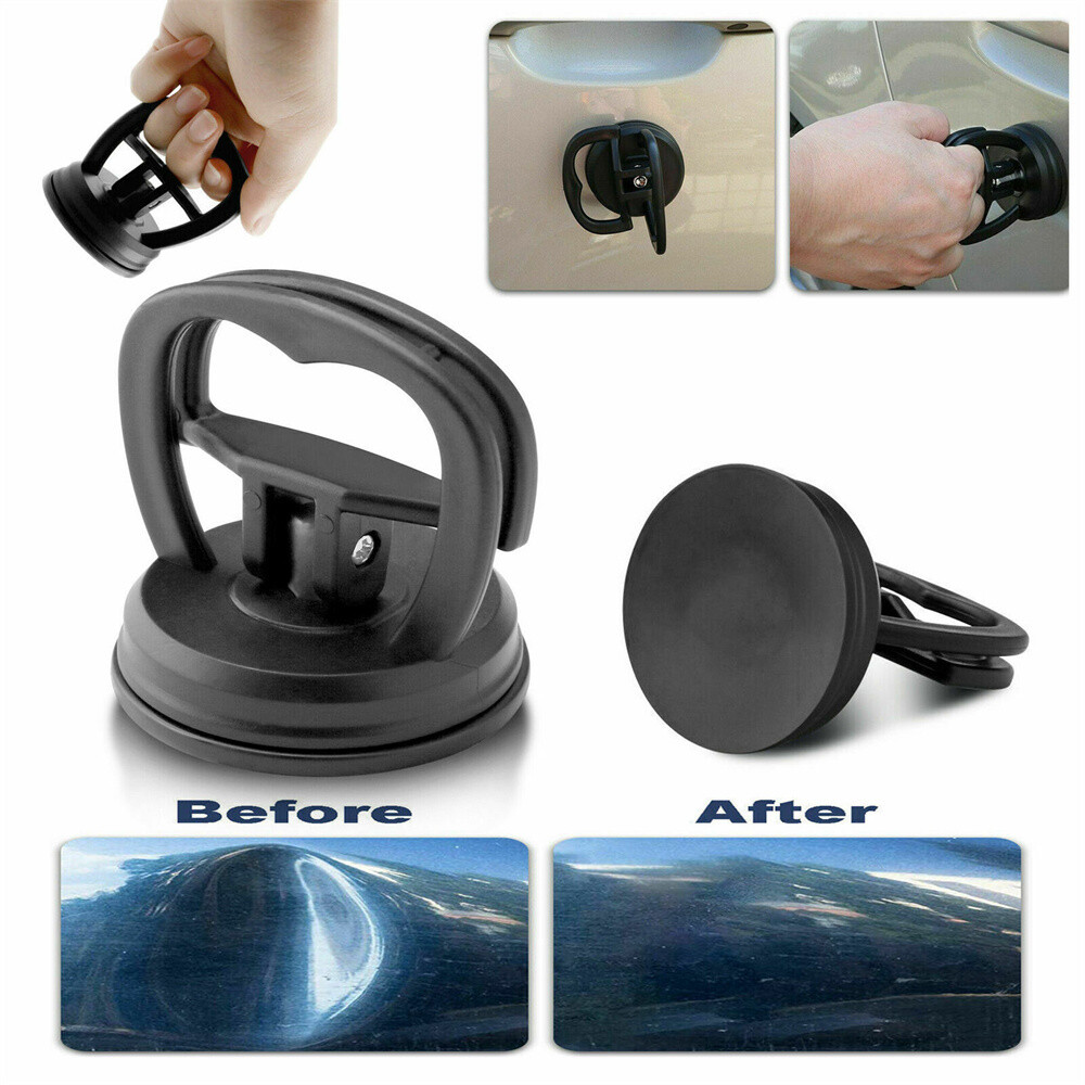 Black Small Dent Repair Kits Puller Panel Ding Remover Sucker Suction Cups Tool