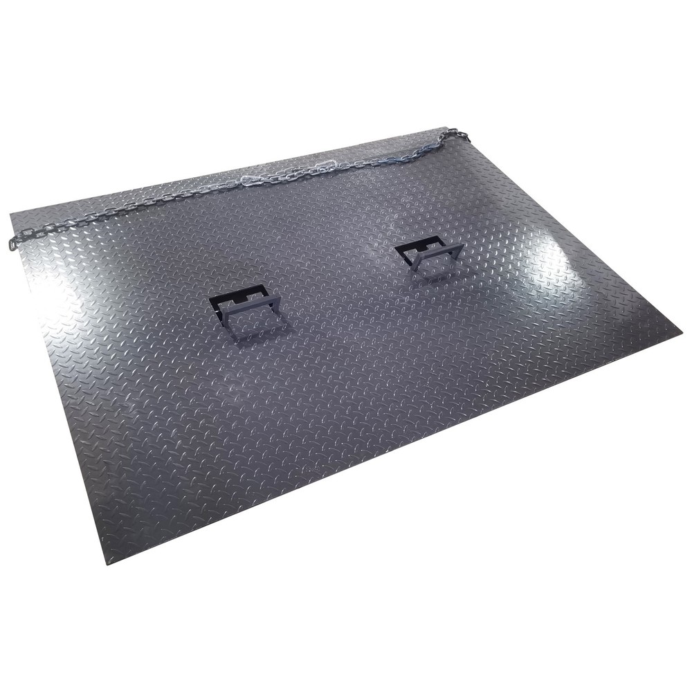 Heavy Duty Mobile Loading Dock Ramp 6000kg Capacity 1.5m Platform Adjustable H