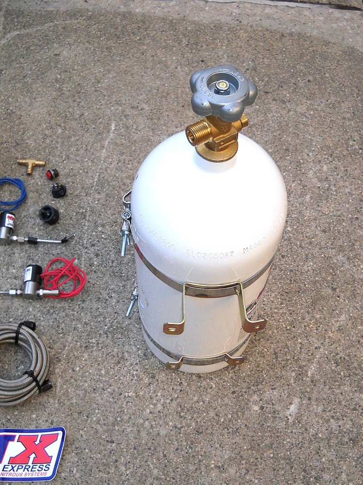 Nitrous Express Mainline Carb System with Bottle Nitrous Kit