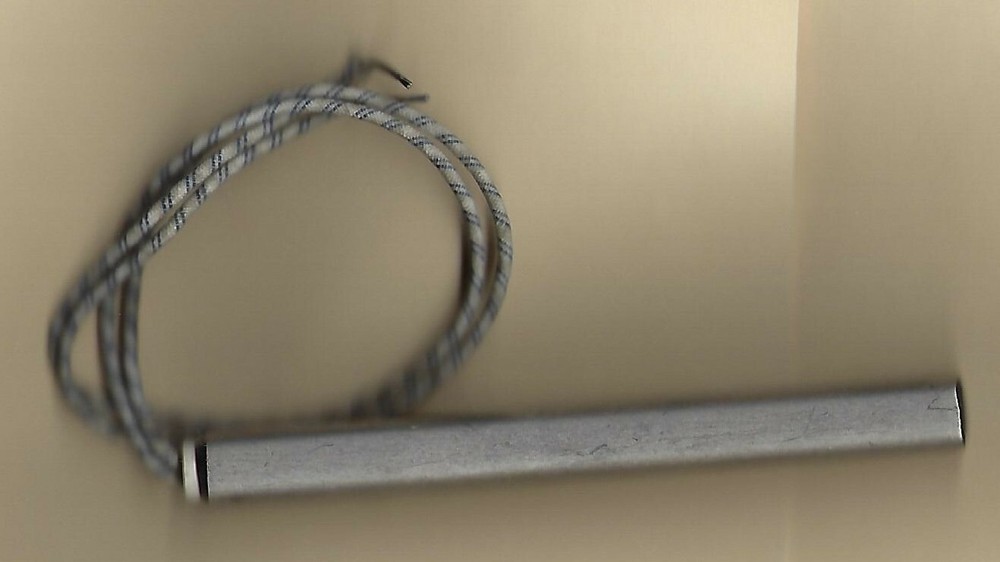 Fast Heat Cartridge Heater 1/2" Dia X 7"  Long 800W 240V 10" Fiberglass Leads