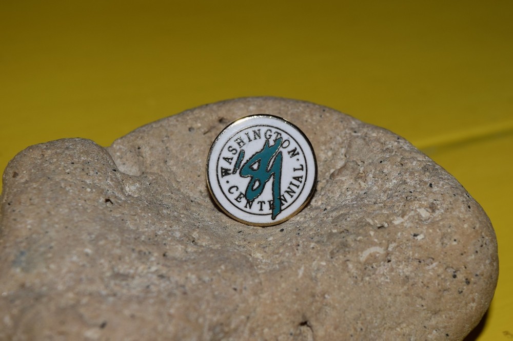 1989~ WASHINGTON STATE CENTENNIAL ENAMEL PINBACK