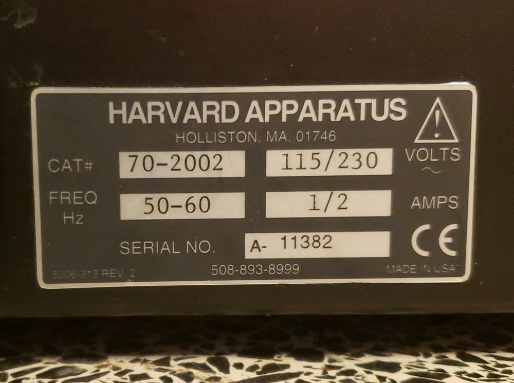 Harvard Apparatus 70-2002 Programmable Syringe Pump w/4X Microdialsys Rack...