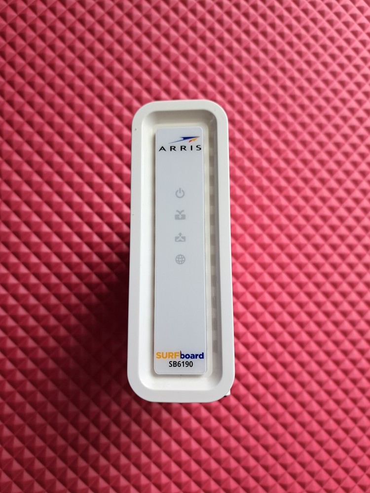 ARRIS SURFboard SB6190 DOCSIS 3.0 Cable Modem WHITE USED