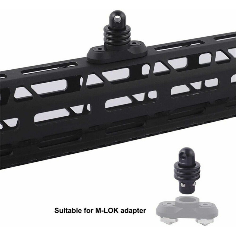 2Pcs QD Quick Detach Adapter Swivel Stud for Sling Mount Multi Function Hardware