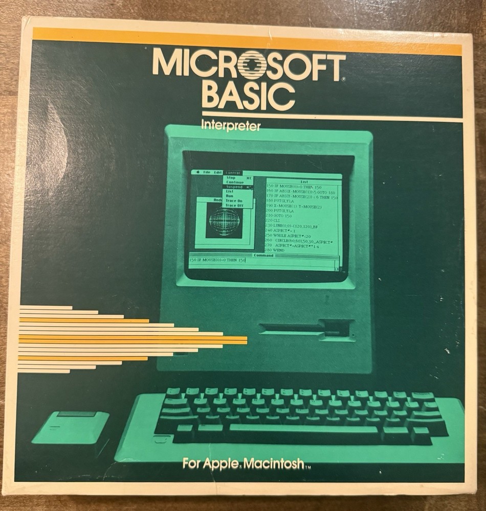 Microsoft BASIC Interpreter for Apple MACINTOSH