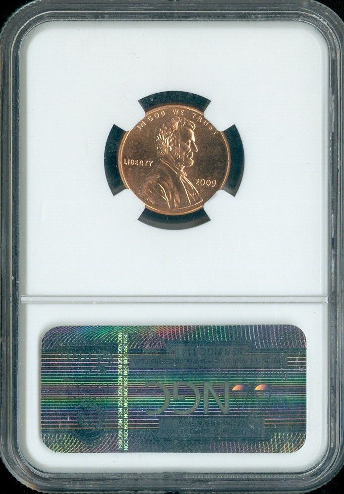2009 Lincoln Cent Professional Life NGC MS66 First Day Issue RD Quality