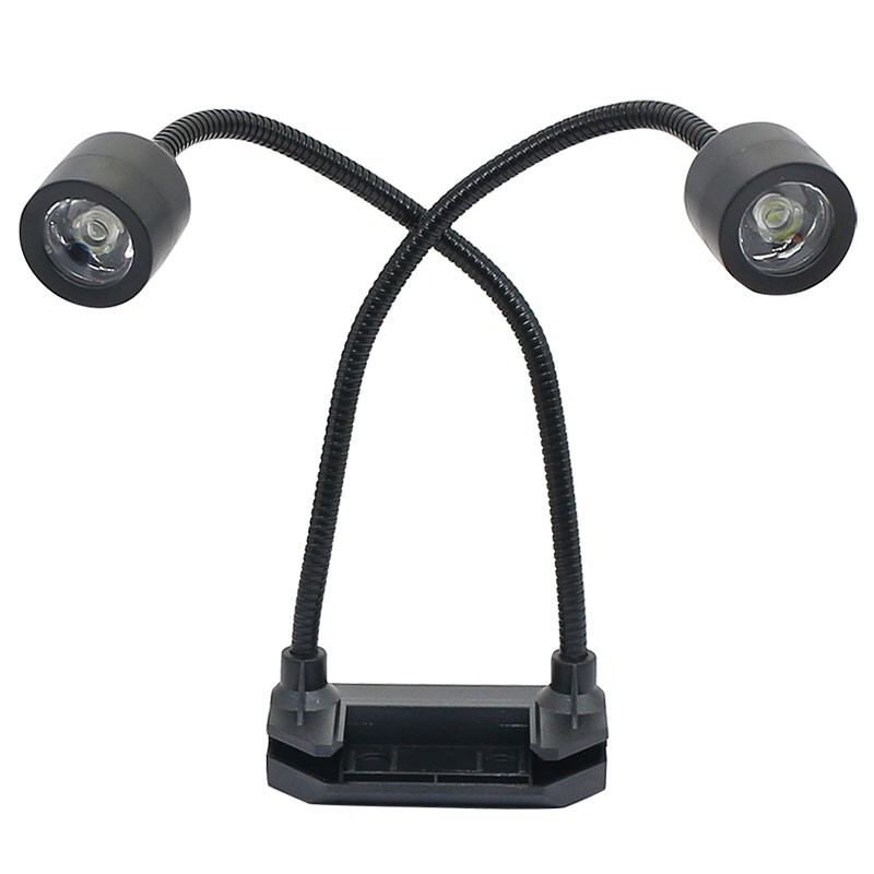 MG1200A Microscope Illumination Dual Light Source Lamp Adjustable Brightness