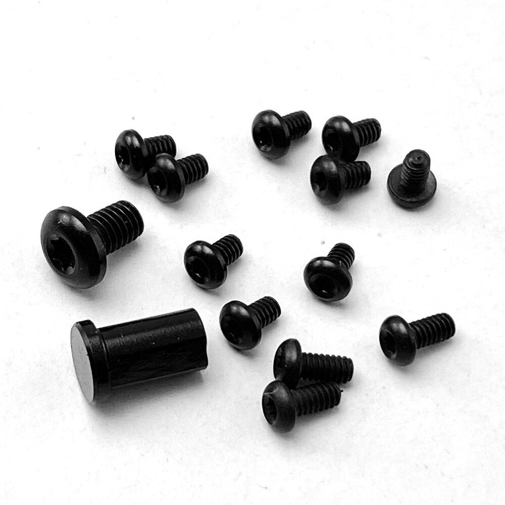Anodized Black Titanium Screw & Pivot Set For Benchmade 940 Osborne