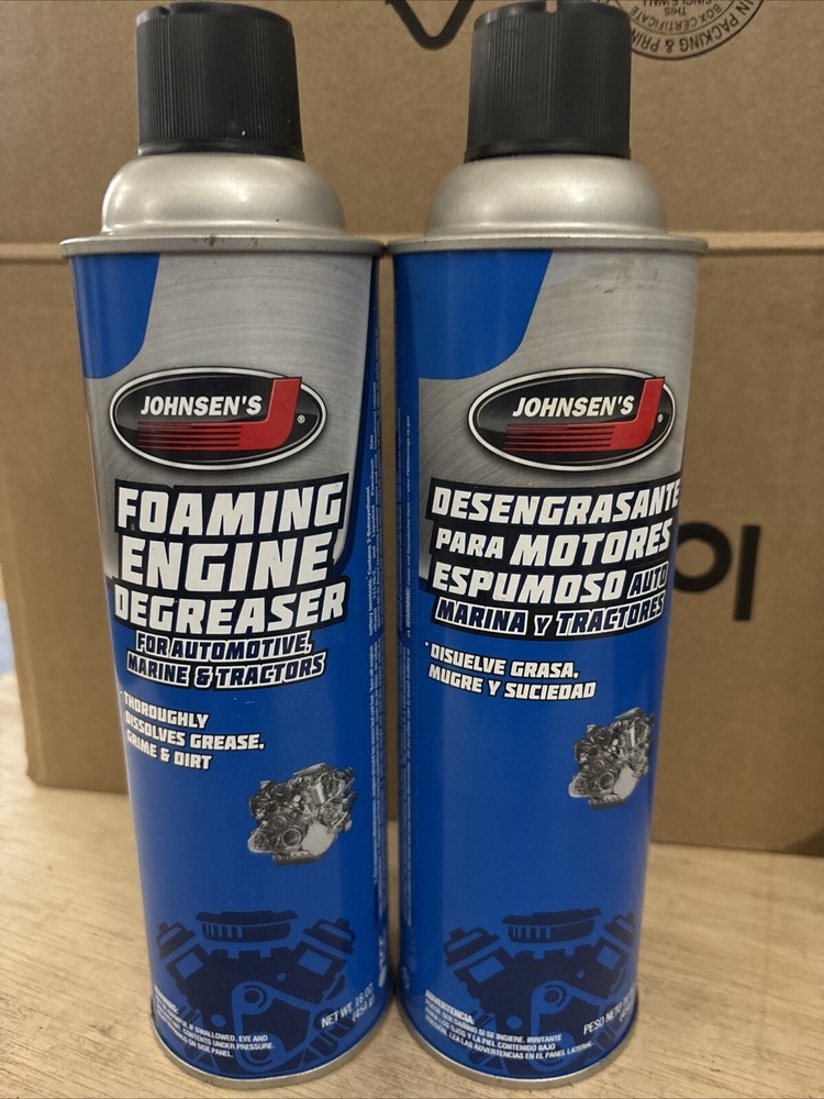 (12-Pack) 4645 Johnsen’s Foaming Engine Degreaser