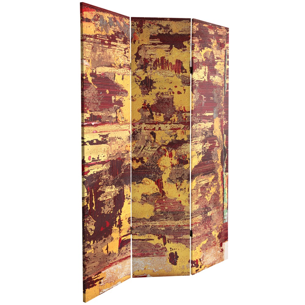 6 ft. Tall Embers Canvas Room Divider