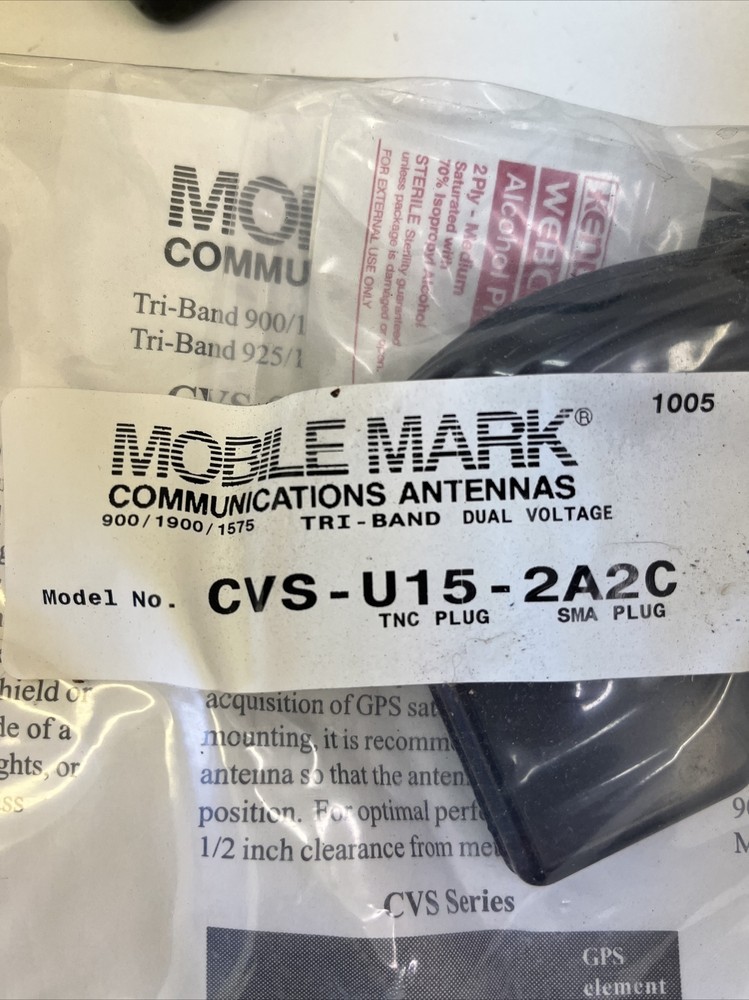 CVS-U15-2A2C Tri Band covert antenna