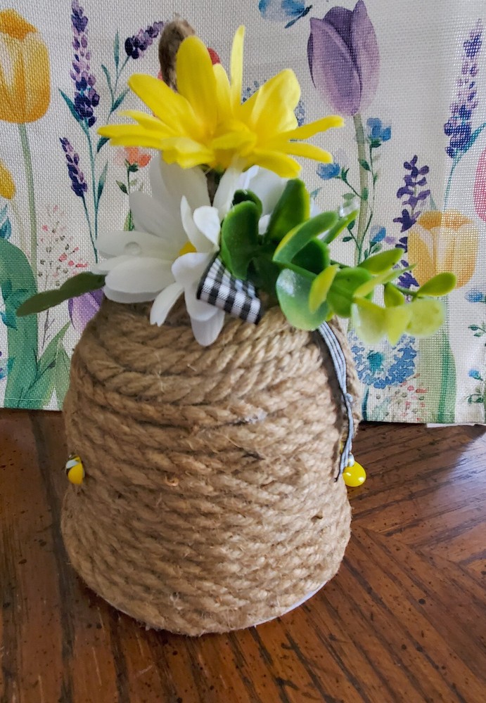 Handcrafted Bee Hive Home Summer /Spring Decoration/ Display/Prop