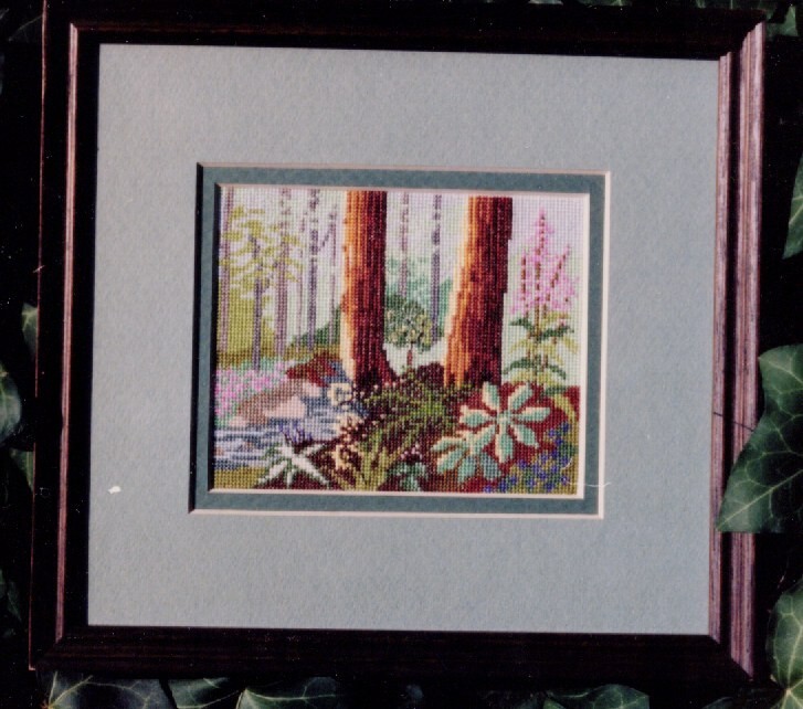WOODLAND SPRING Cross Stitch Design