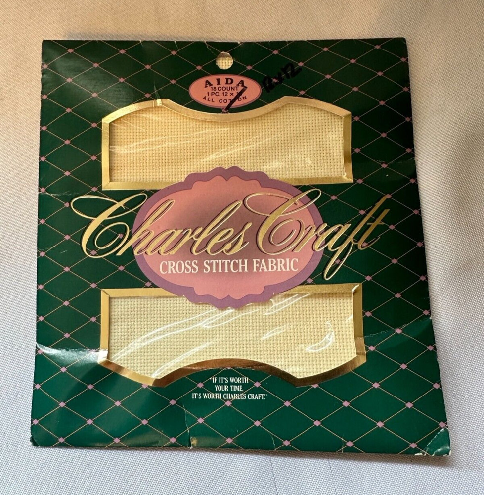 Charles Craft Cross Stitch Fabric 12x12