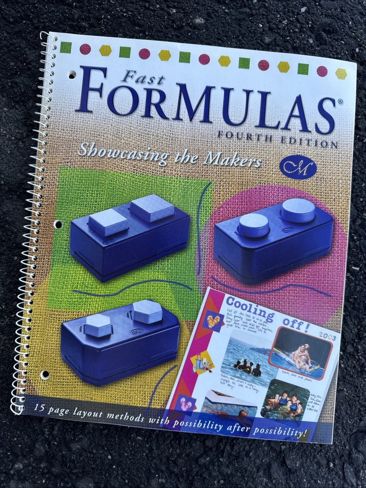 Creative Memories Fast Formulas Instruction Book - 4th Edition - New