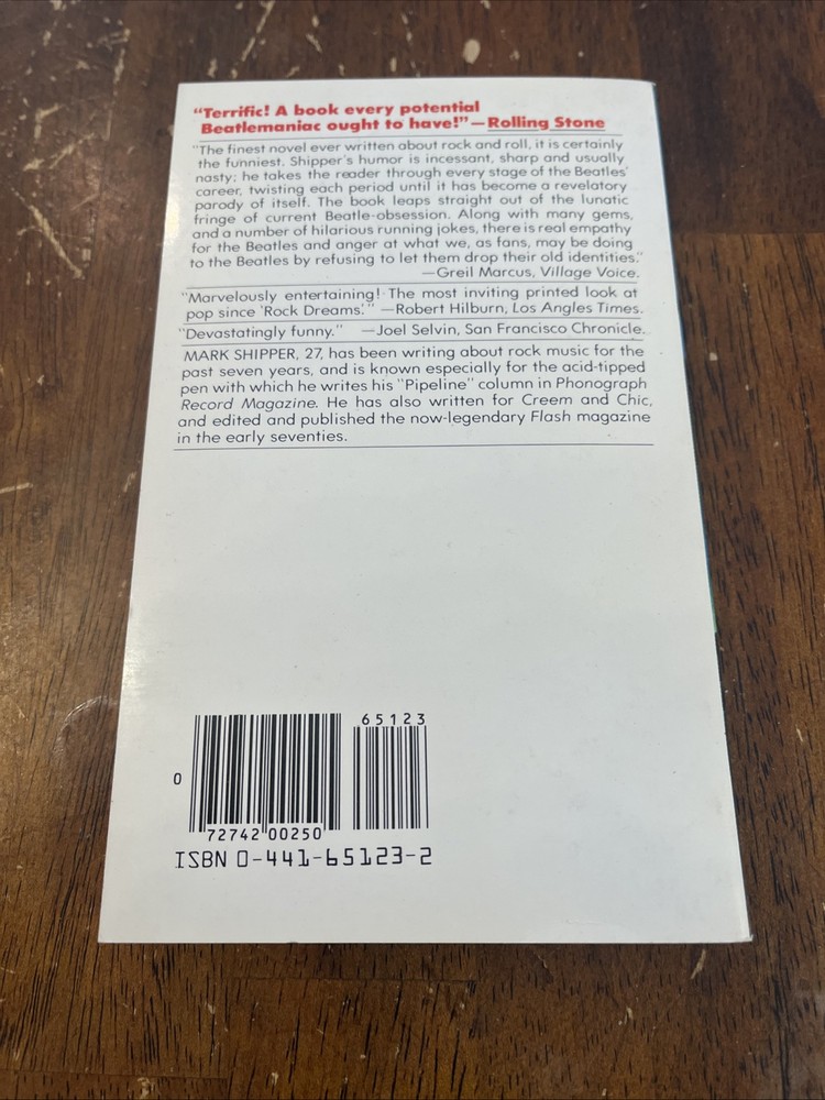 The Beatles Paperback Writer By Mark Shipper Ace