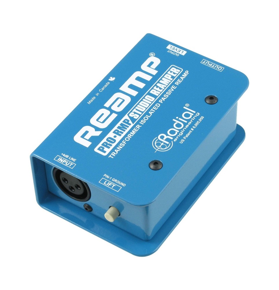 Radial Engineering ProRMP Studio Re-Amper Passive Re-Amping Direct Box