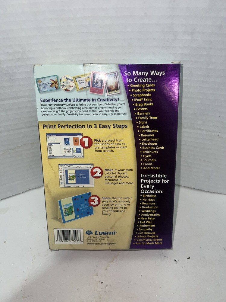 Brand: Cosmi Print Perfect Deluxe