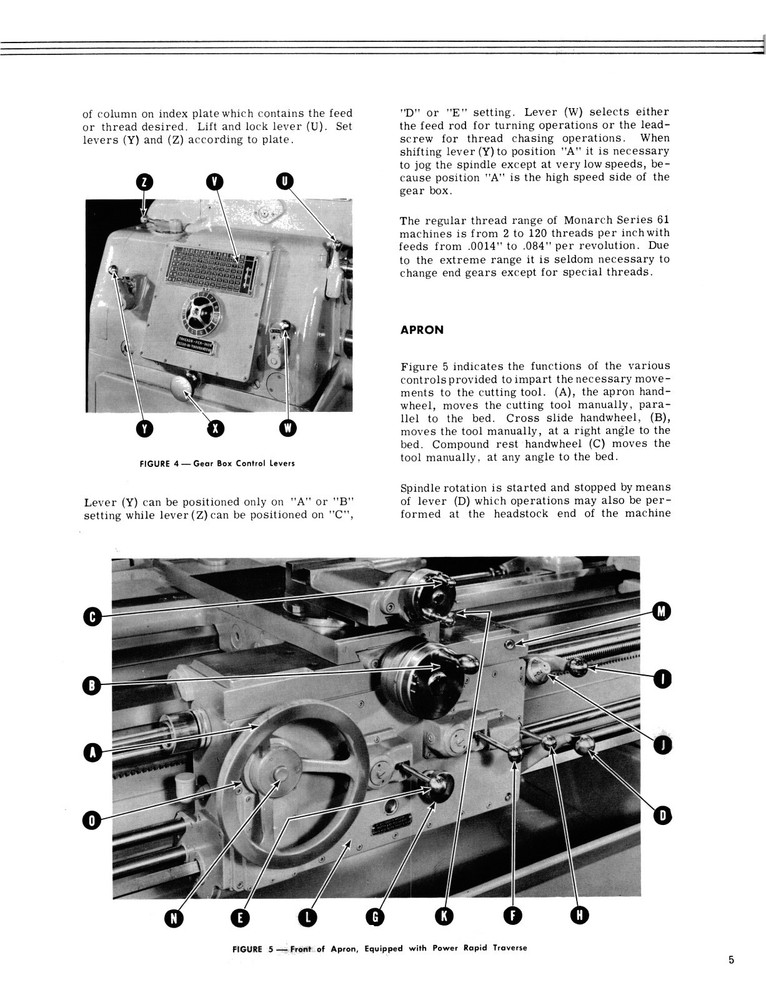 Monarch Series 61 Lathe Operator Manual Engine & Toolmaker *95