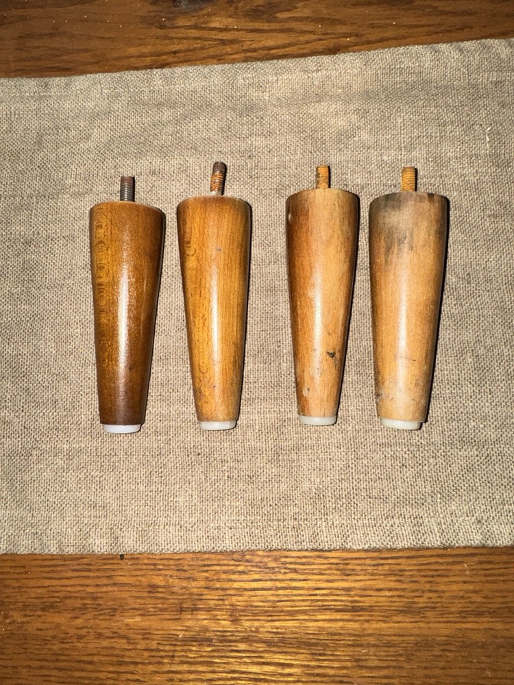 Vintage Stool/Table Legs, 5” Long, 4 Total MCM
