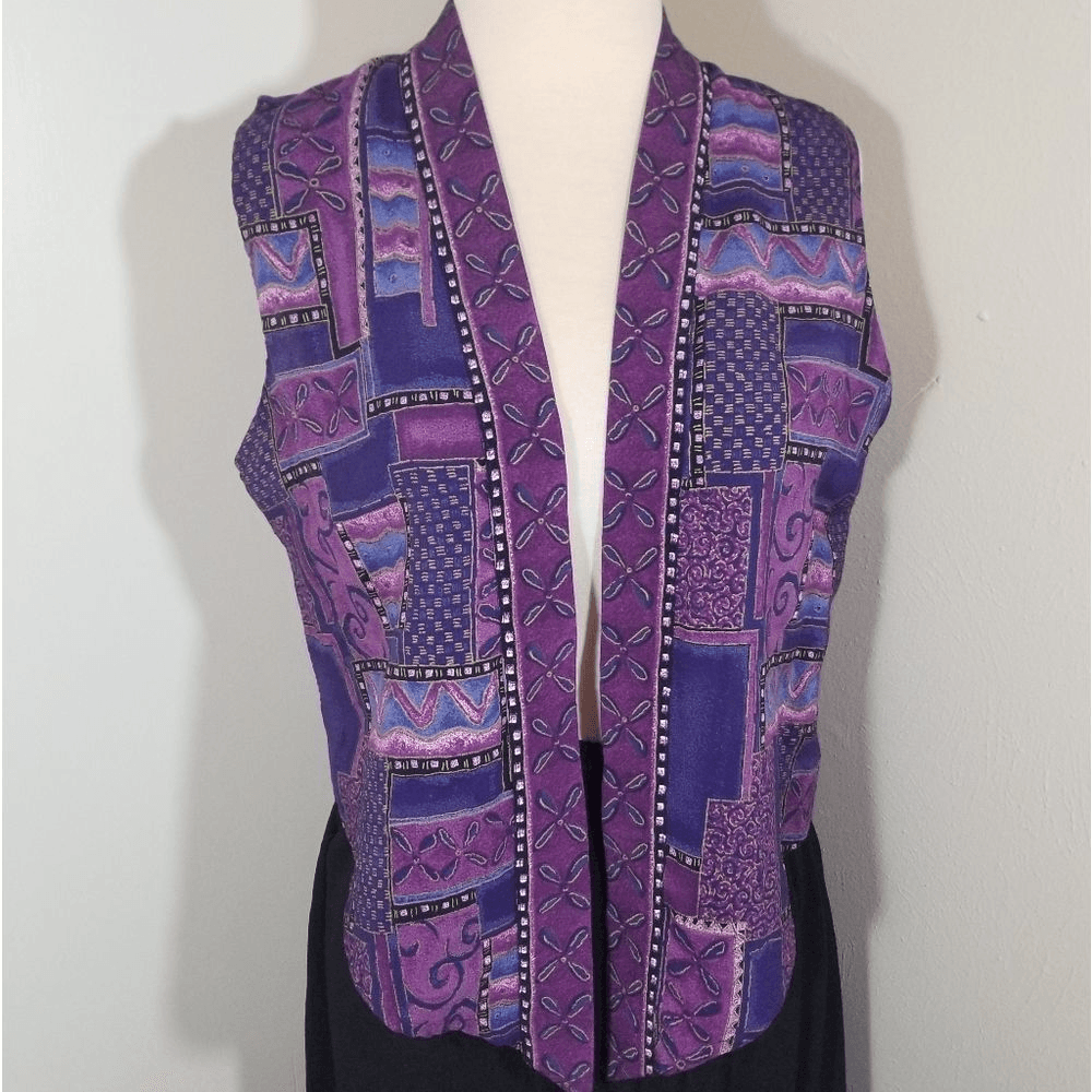 {Red Rock Reflections} SET: Patchwork Skirt & Vest