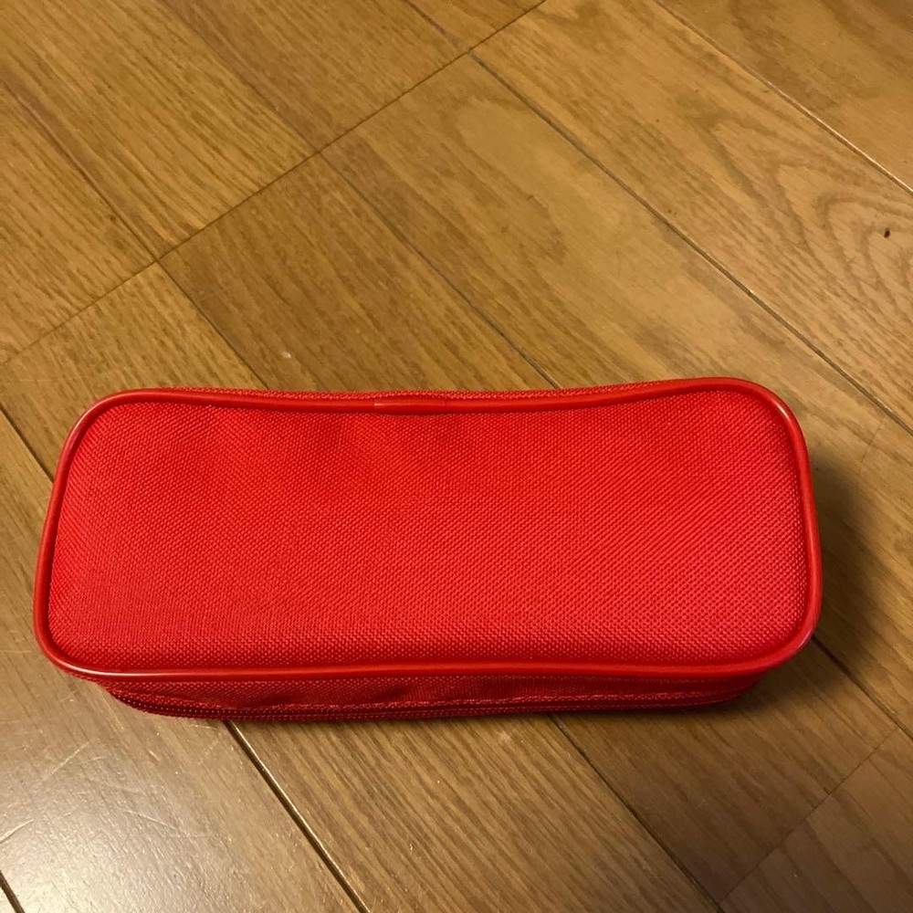 MARVEL logo pouch red