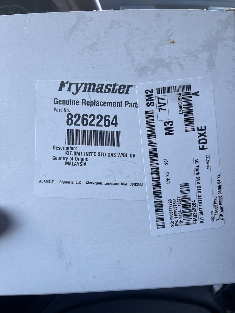 Frymaster 8262264 Interface Board Kit Control Component for Deep Fryer