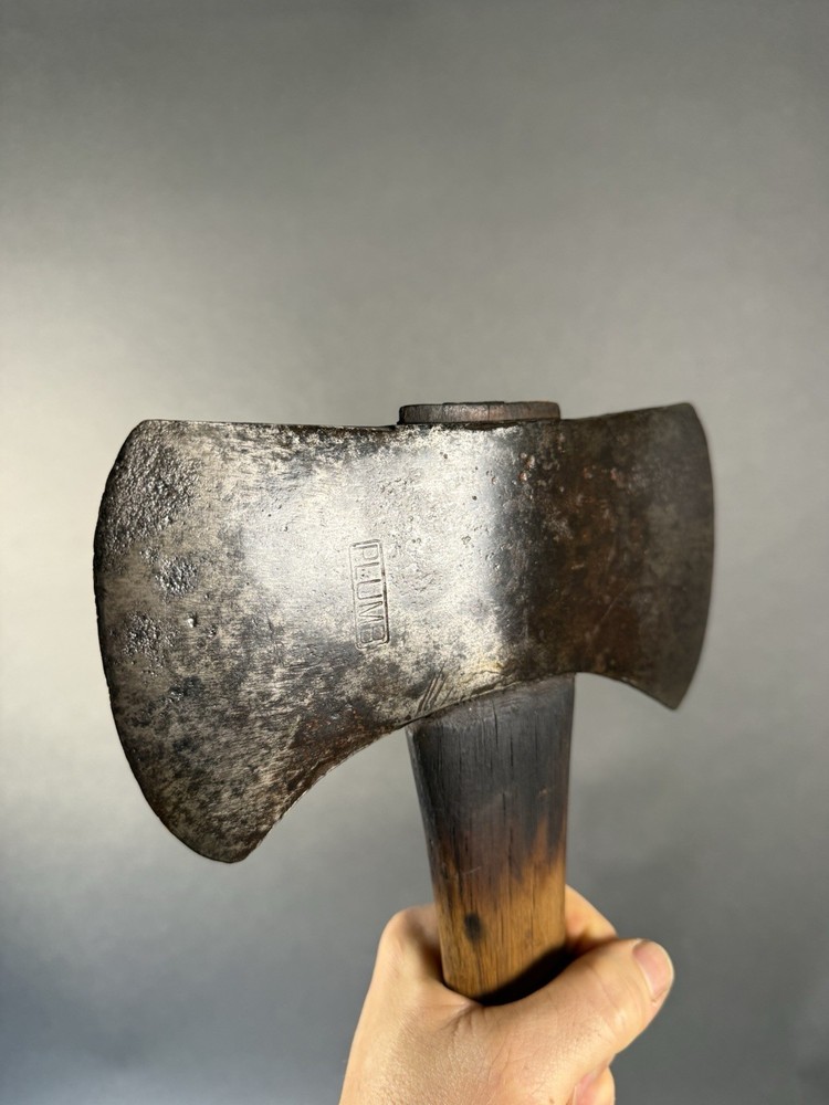 Vintage. Plumb double bit cruiser axe, 28" handle. Small Eye.