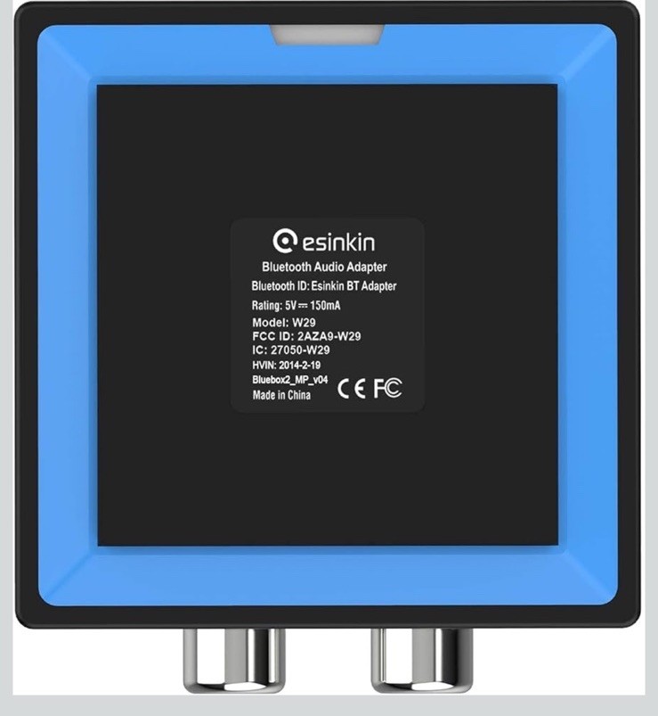 Wireless Bluetooth Audio Adapter for Music Streaming