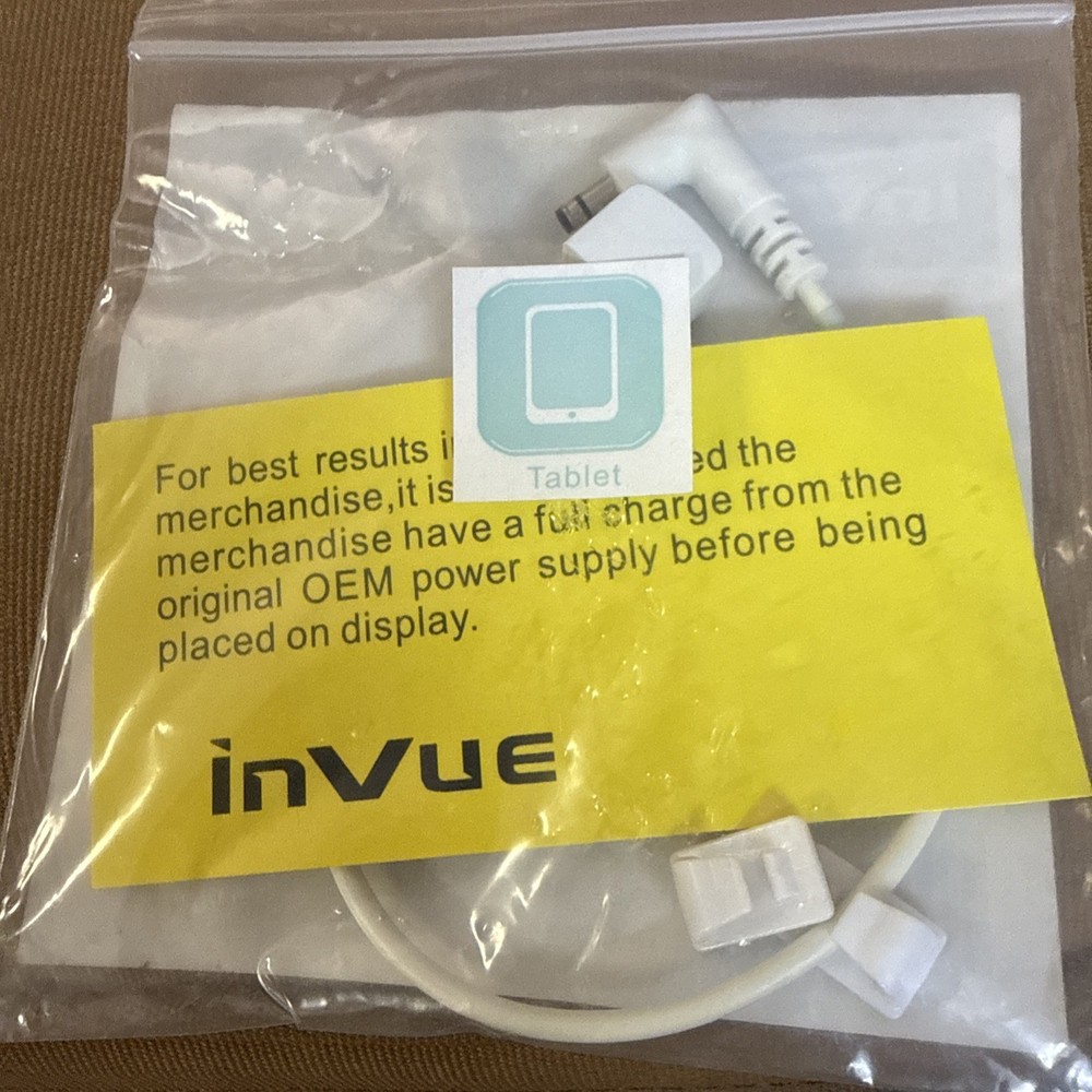 InVue Security TC-731W Cable w/ Lightning Connector - White