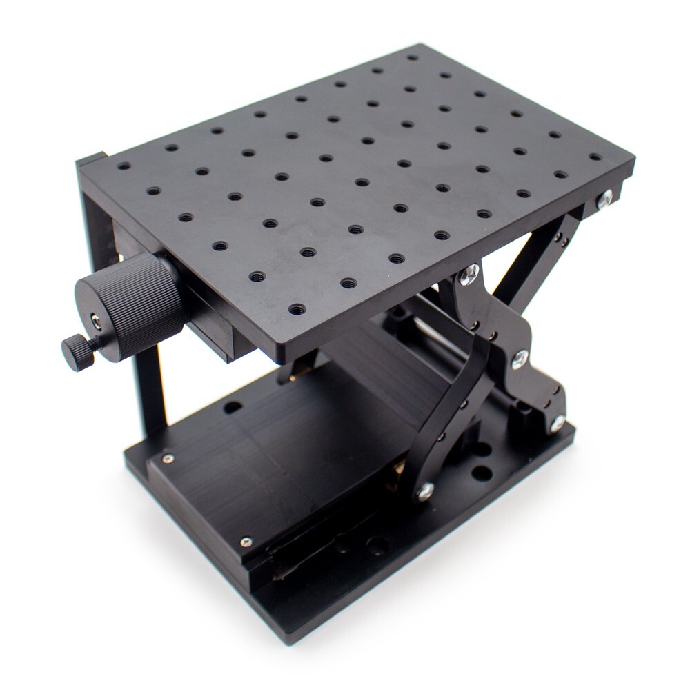 HTZ210 Z-Axis Lifting Table Manual Fine-Tuning Platform Lab Displacement Slide