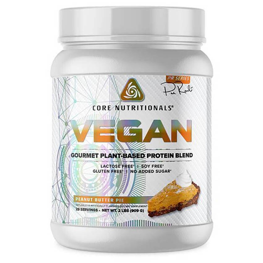 Core Nutritionals VEGAN Plant-Based Protein Blend 29 Serv (Peanut Butter Pie)