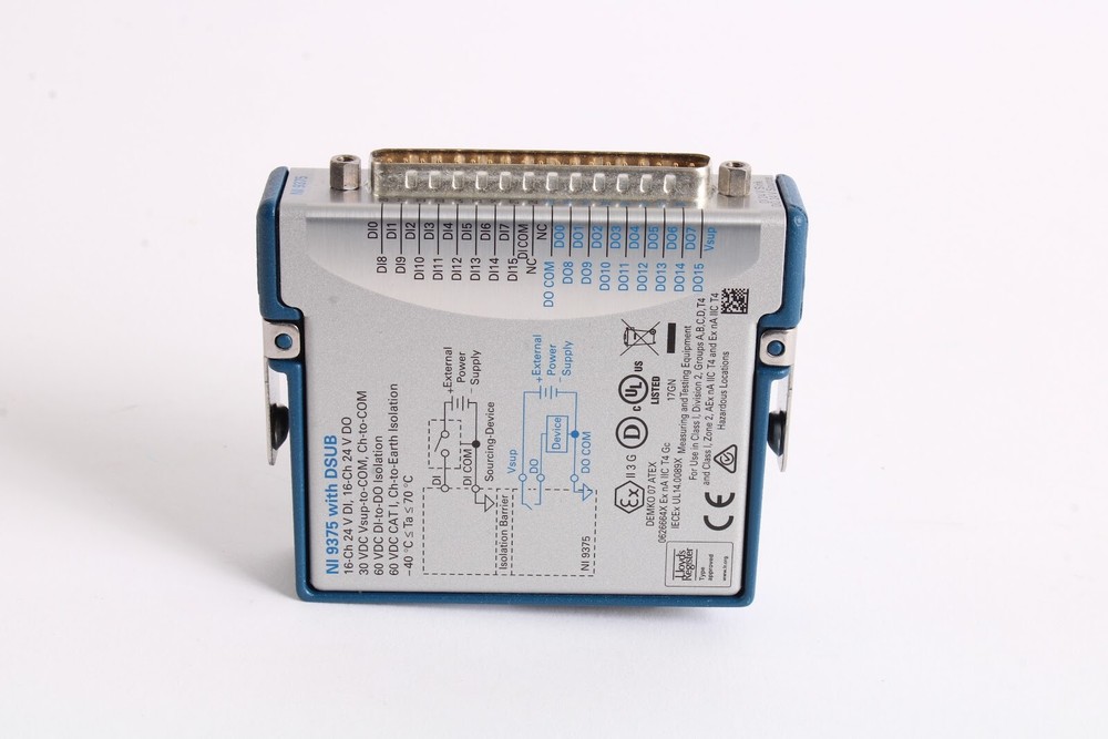 National Instruments NI 9375 DSUB 16-Channel Digital Input / Output Module