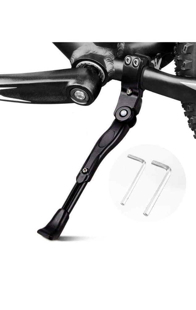 Bicycle Kickstand,Adjustable Aluminum Alloy Bicycle Side Support Bracket...