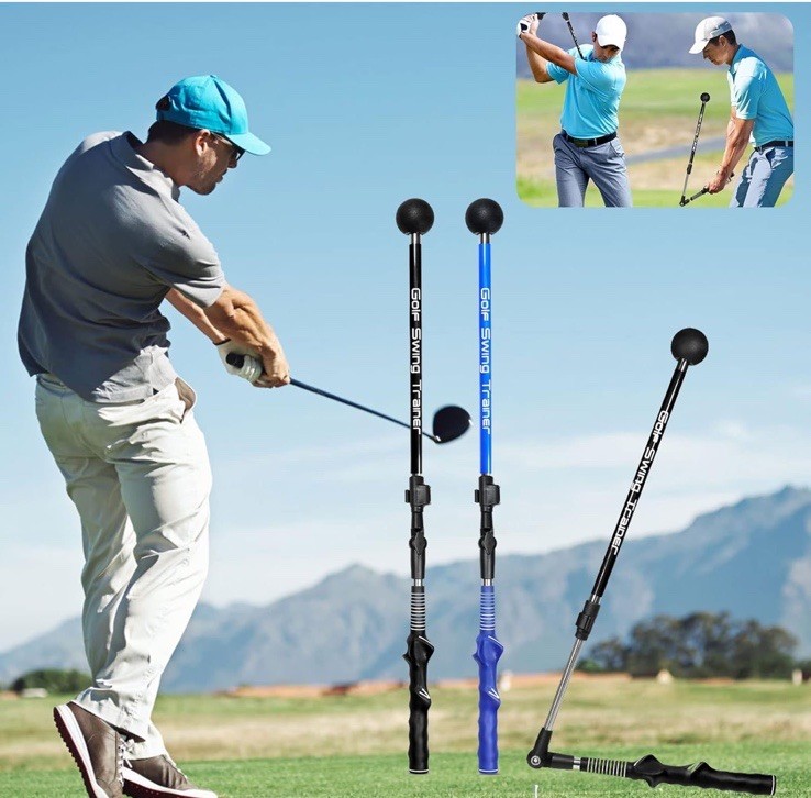 Portable Golf Swing Trainer Gesture Posture Corrector Position Grip Practice