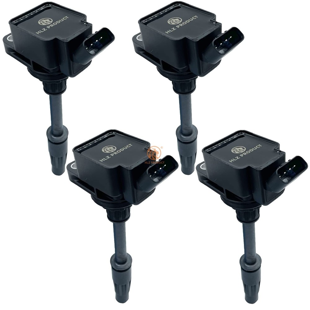 HIGH PERFORMANCE IMPROVED VERSION IGNITION COIL PACK OF 4 COMPATIBLE WITH LEX...