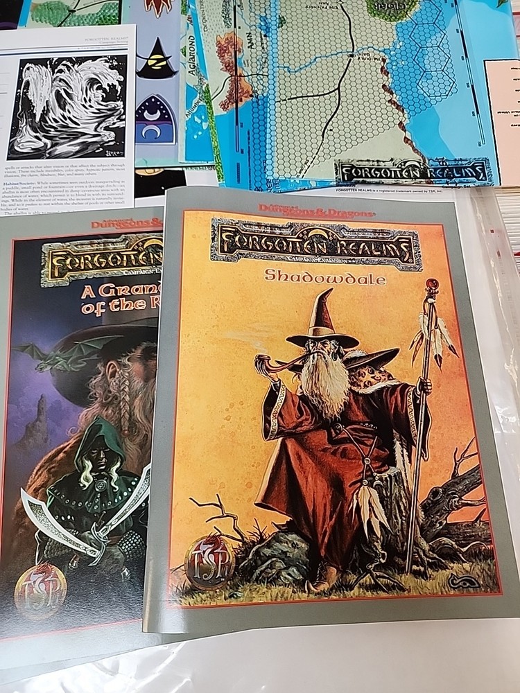 1085 Advanced D&D Forgotten Realms Campaign Setting Complete