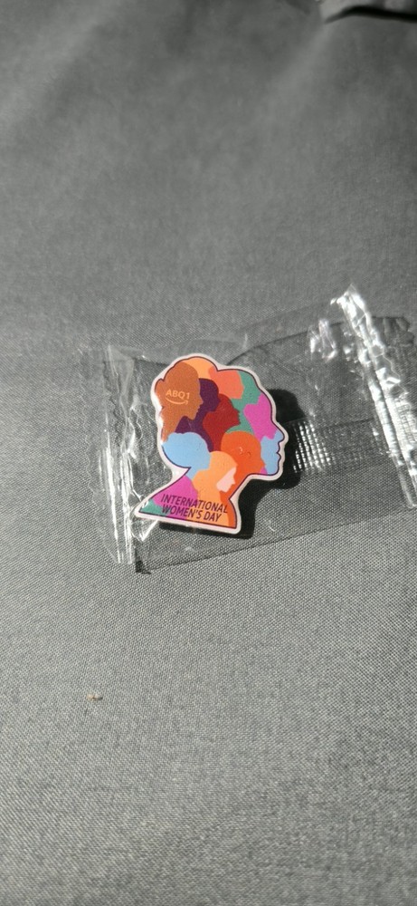 International Women's Day Amazon Peccy Pin