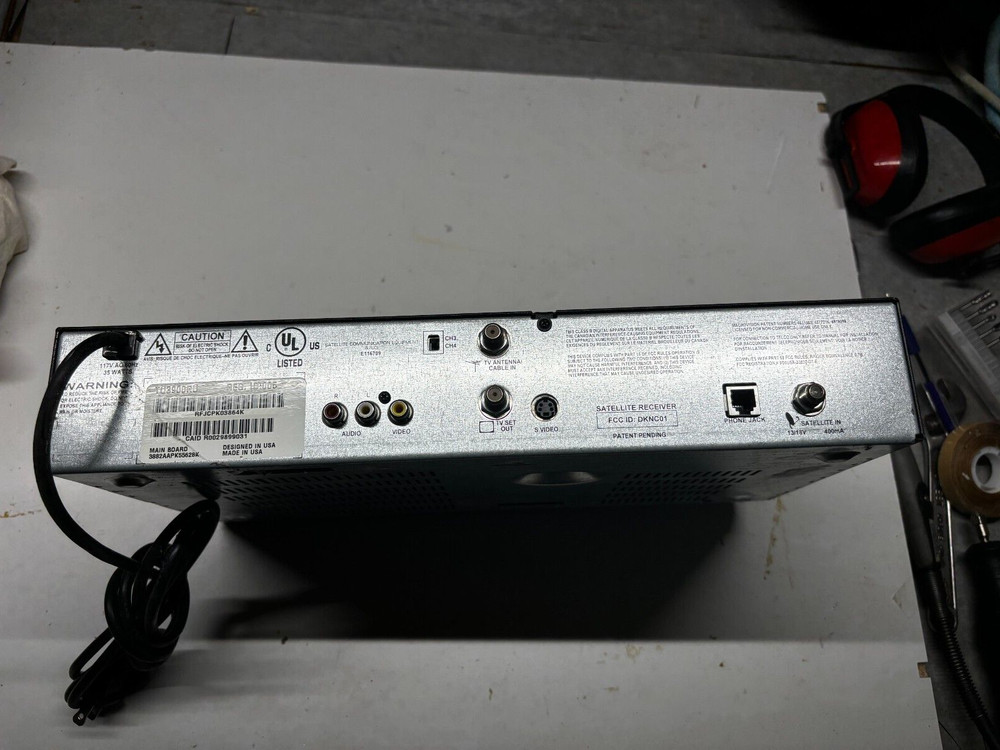 Dish JVC Model 3900 Receiver DV3 MPEG2