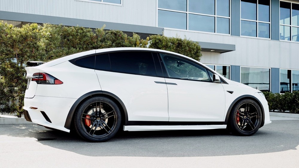 TESLA MODEL X EVOLUTION LOWERING LINKS KIT 2013 TO 2020 (PRECISION ADJUSTMENT)