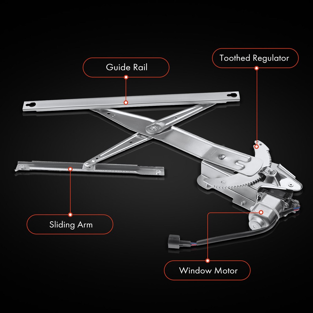 Power Window Regulator with Motor for Dodge Durango 2004-2006 Front Driver Side