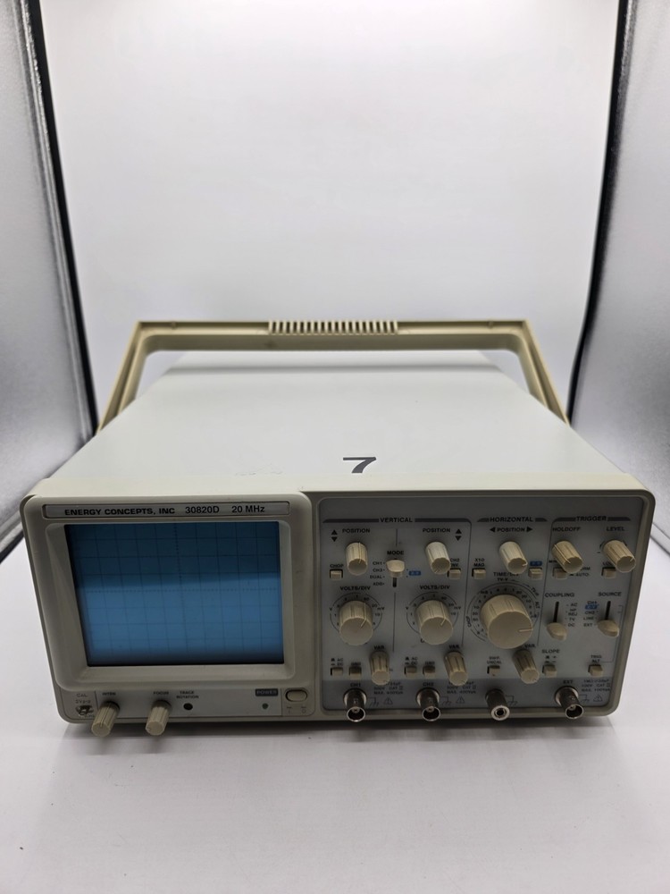 Energy Concepts 20MHz Oscilloscope 30820D (READ DESCRIPTION)
