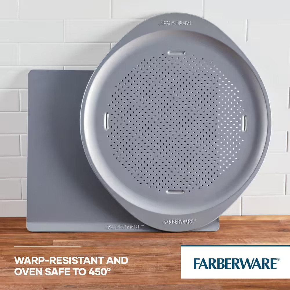 Smartbrown Bakeware 2-Piece Gray Bakeware Set