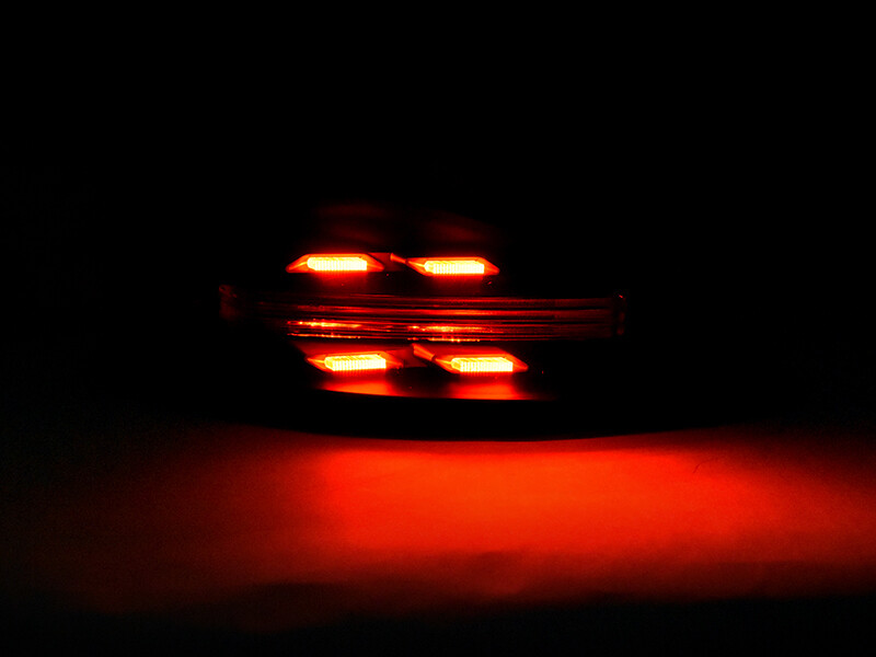 718 Style Full LED Clear/Red Bar Tail Light Set For 1997-04 Porsche Boxster 986