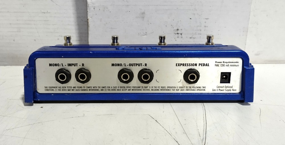 Line 6 MM4 Modulation Modeler Programmable Multiple Effects - No Power