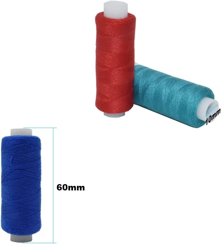 Sewing Threads Kits Polyester 30 Spool 250 Yards Per Spools for Hand Machine Sew