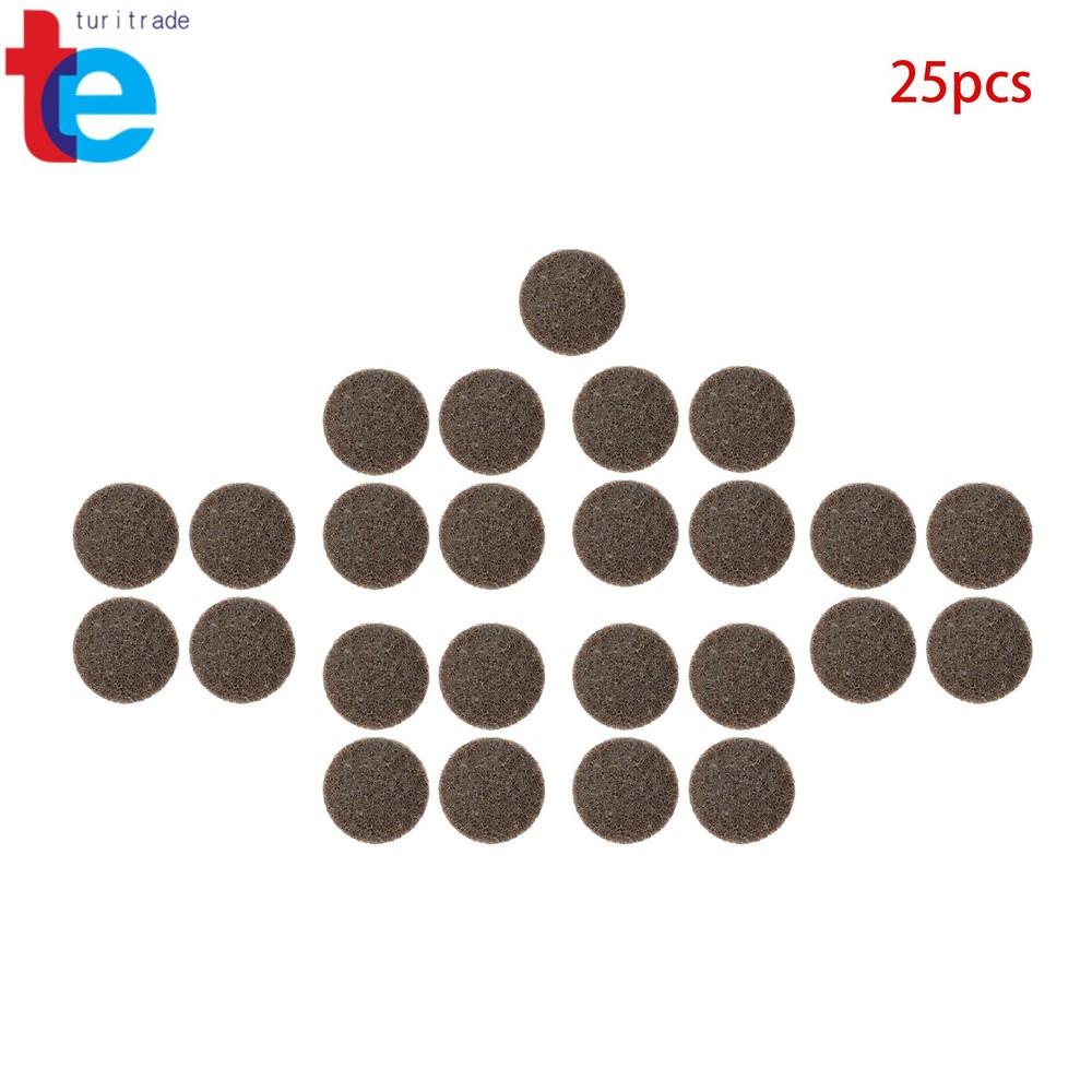 25 Pcs Quick Change Surface Conditioning Disc (Brown Coarse, 2 Inch)